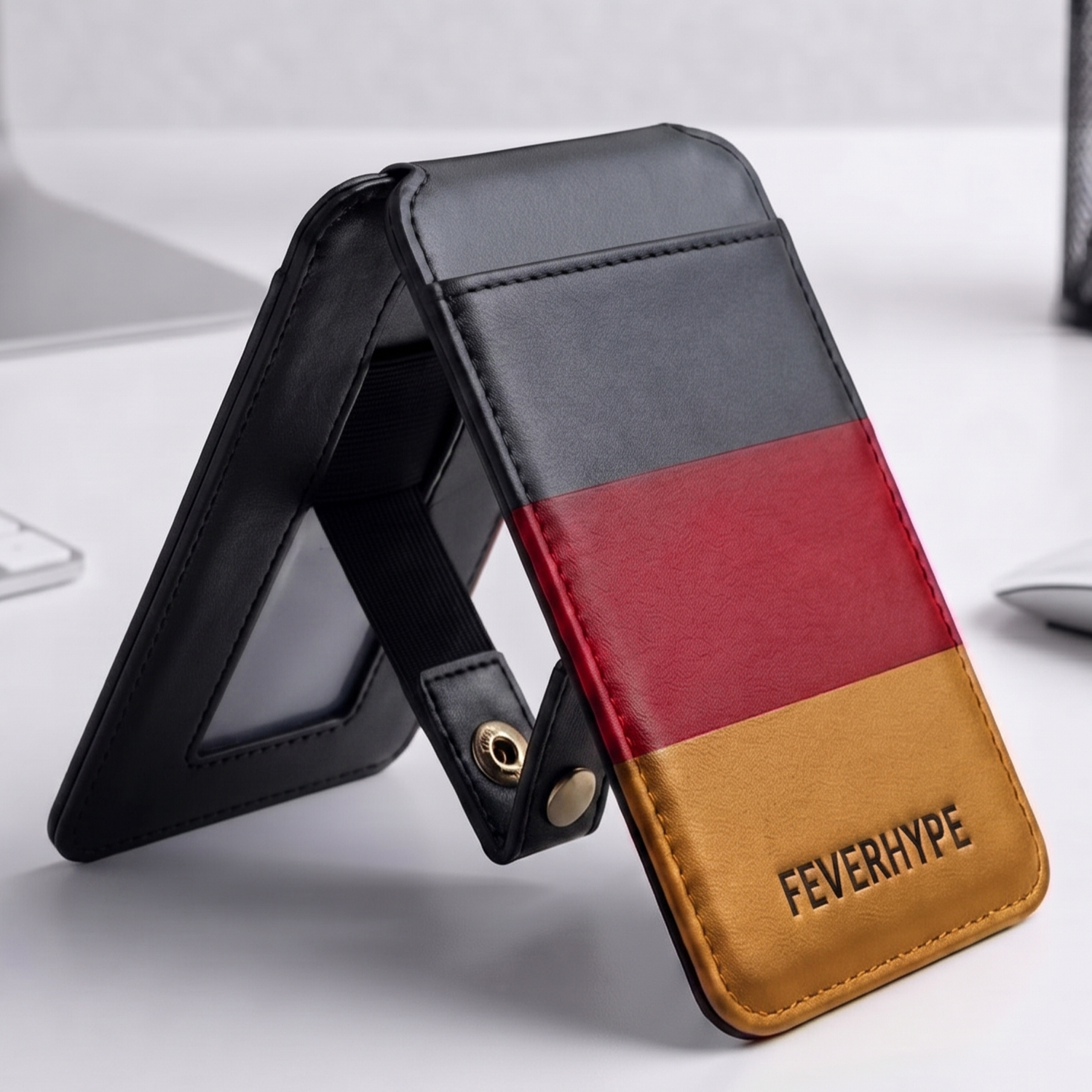 🇩🇪 The "Die Mannschaft" Blueprint — Limited Leather MagSafe Wallet - Pre-order stage